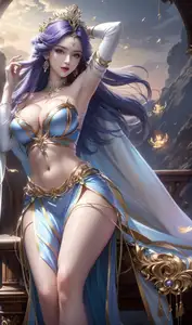 AI Generated: Goddess, Divine Beauty of Heavenly Palace | Part02 - image 6