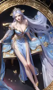 AI Generated: Goddess, Divine Beauty of Heavenly Palace | Part02 - image 3
