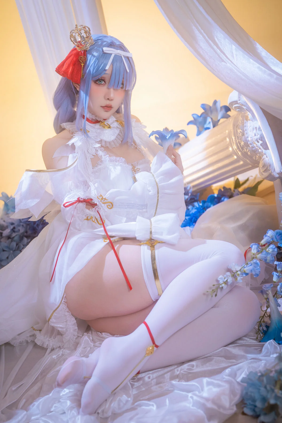 Ethereal Beauty: Hoshilily as Janus from Azur Lane (36P - 1V