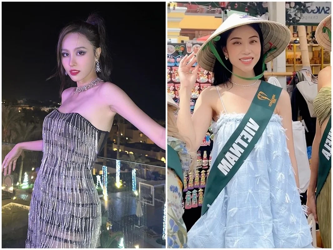 Beauty Queens Lan Anh and Ngoc Hang Shine on the International Pageant Stage
