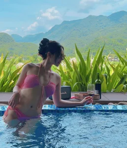 Bold Swimwear Trends: How This Vietnamese Actress Redefines Beach Fashion - image 3