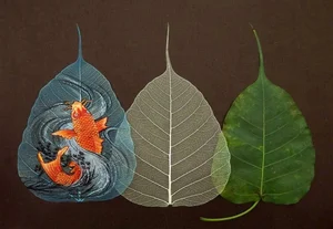 The Art of Turning Sacred Bodhi Leaves into Valuable Masterpieces - image 2