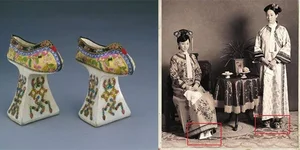 Giải mã bí mật đằng sau đôi 'giày chậu hoa' độc đáo của phi tần nhà Thanh - image 5