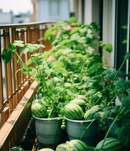 Urban Gardening Success: Growing Miniature Watermelons on a City Balcony - image 3