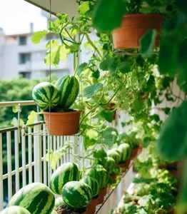 Urban Gardening Success: Growing Miniature Watermelons on a City Balcony - image 2