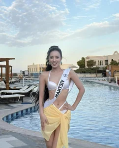 Vietnamese Beauty Queen Bui Khanh Linh Showcases Stunning Bikini Style - image 1