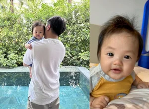 Cuong Do La’s Youngest Son Sut Looks Like Twin Brother Subeo in New Photos - image 6