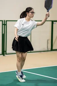 Nhat Le's Natural Charm on the Pickleball Court: Sporty and Attractive - image 5