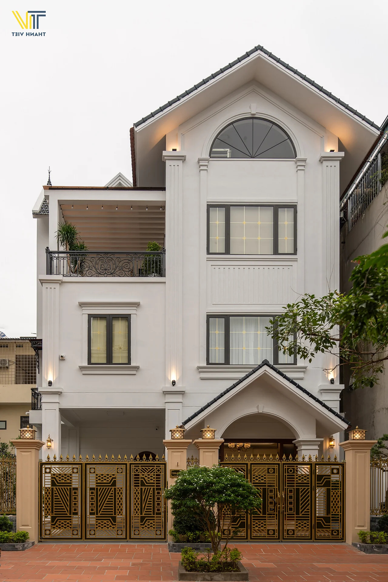 Luxury Jules Villa in Ha Long: A European-American Style Architectural Revival for Multi-Generational Living