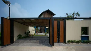 Stunning 2-Story Tropical Villa in Da Nang Featuring a Massive 6.7-Meter Cantilevered Roof - image 6