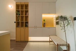 Japandi Bliss: A 58m2 Minimalist Sanctuary in Hanoi Blending Modernity and Zen - image 1