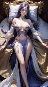 AI Generated Bai Lian Cheng Shen Heavenly Dome Part01: Alluring Goddess Mysterious Beauty - image 6