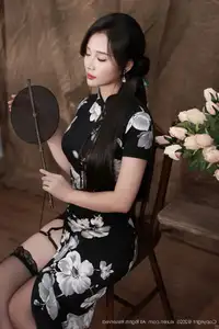 Nan Qiao XiuRen No.10655 Exudes Modern Oriental Charm in a Stunning Floral Dress - image 38