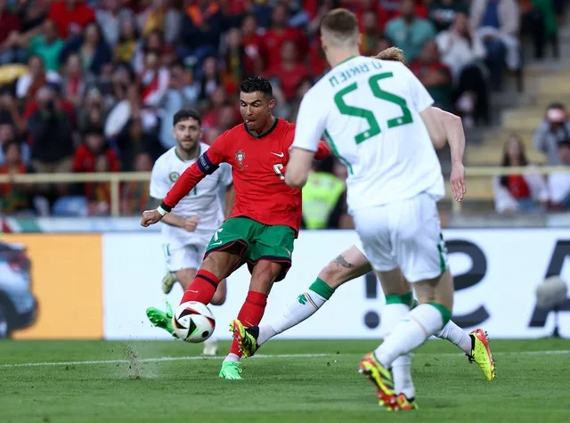 Cristiano Ronaldo Breaks Records as Portugal Triumphs Over Ireland
