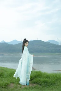 Artistic Visuals: YiTuYu Art Language Vol.7239 Showcase with Model Zhu Zhu - image 1