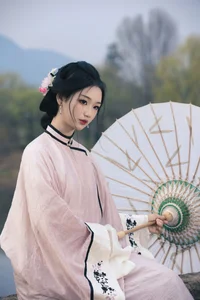 Timeless Elegance of Yi Ming in Art Language Vol.8869 - A Poetic Riverside Muse - image 12