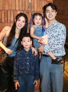 Thu Thủy Celebrates Family Life with 9X Husband and Young Daughter - image 4