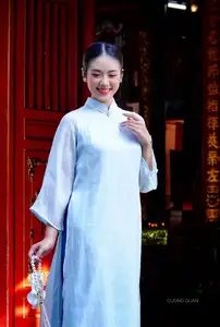 Elegant Vietnamese Girl in Traditional Ao Dai Capturing Timeless Asian Beauty - image 16