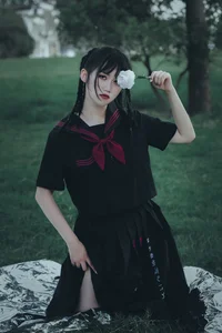 Moody Dark Girl Tongtong Portrait Gallery by Yituyu - image 2