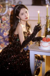 YiTuYu Art Language Vol.7625 Pa Pa Xiao Gong Zhu: A Regal and Artistic Showcase - image 12