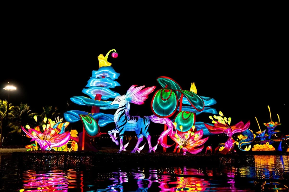 Experience the Magic of the Giant Lantern Street in East Hanoi