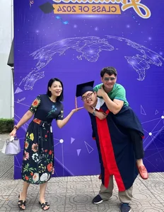 Proud Father Moments: Comedian Xuan Bac Celebrates His Son’s Milestone Maturity Ceremony - image 3