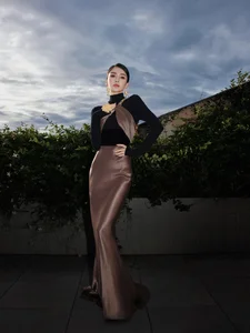 Angelababy Captivates Audiences at Paris Fashion Week with Elegant Style - image 4