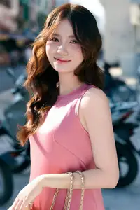 Discover the Gentle Beauty of a Girl in Afternoon Sun: Elegant Style, Captivating All Eyes. - image 9
