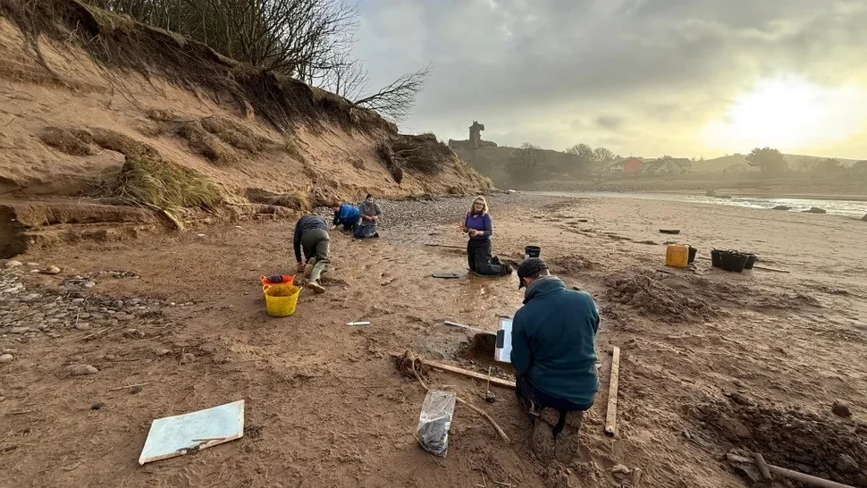 Ancient Roman Footprints Discovered on a Remote Scottish Beach