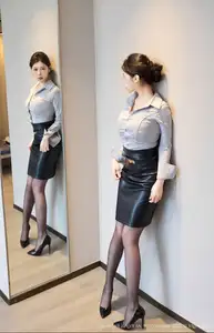 XiuRen No.10604: Yi Tian Tian's Seductive Charm in Elegant Office Attire - image 14