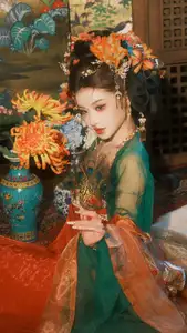 Lin Yi Lan: Captivating Classical Beauty in YiTuYu Vol.8585 Artistic Collection - image 4