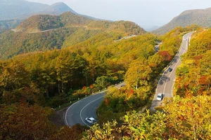 Stunning Autumn Views Along the Famous 48-Bend Scenic Road - image 1