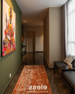 Luxury Tropical Apartment Interior Design with Bold Color Palettes - image 6