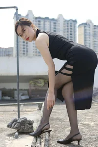 Xiao Jie Rooftop Qipao Show IESS Chinese Model Photography Gallery - image 38