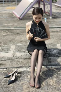 Xiao Jie Rooftop Qipao Show IESS Chinese Model Photography Gallery - image 8
