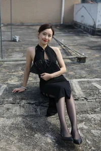 Xiao Jie Rooftop Qipao Show IESS Chinese Model Photography Gallery - image 44