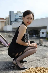 Xiao Jie Rooftop Qipao Show IESS Chinese Model Photography Gallery - image 39
