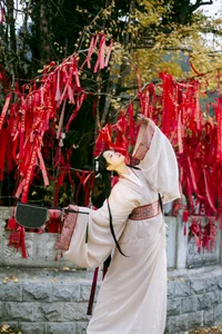 Beautiful Traditional Chinese Aesthetics: Qi Qi RY in Warring States Period Robe - YiTuYu Art Language Vol.9054 Collection - image 4