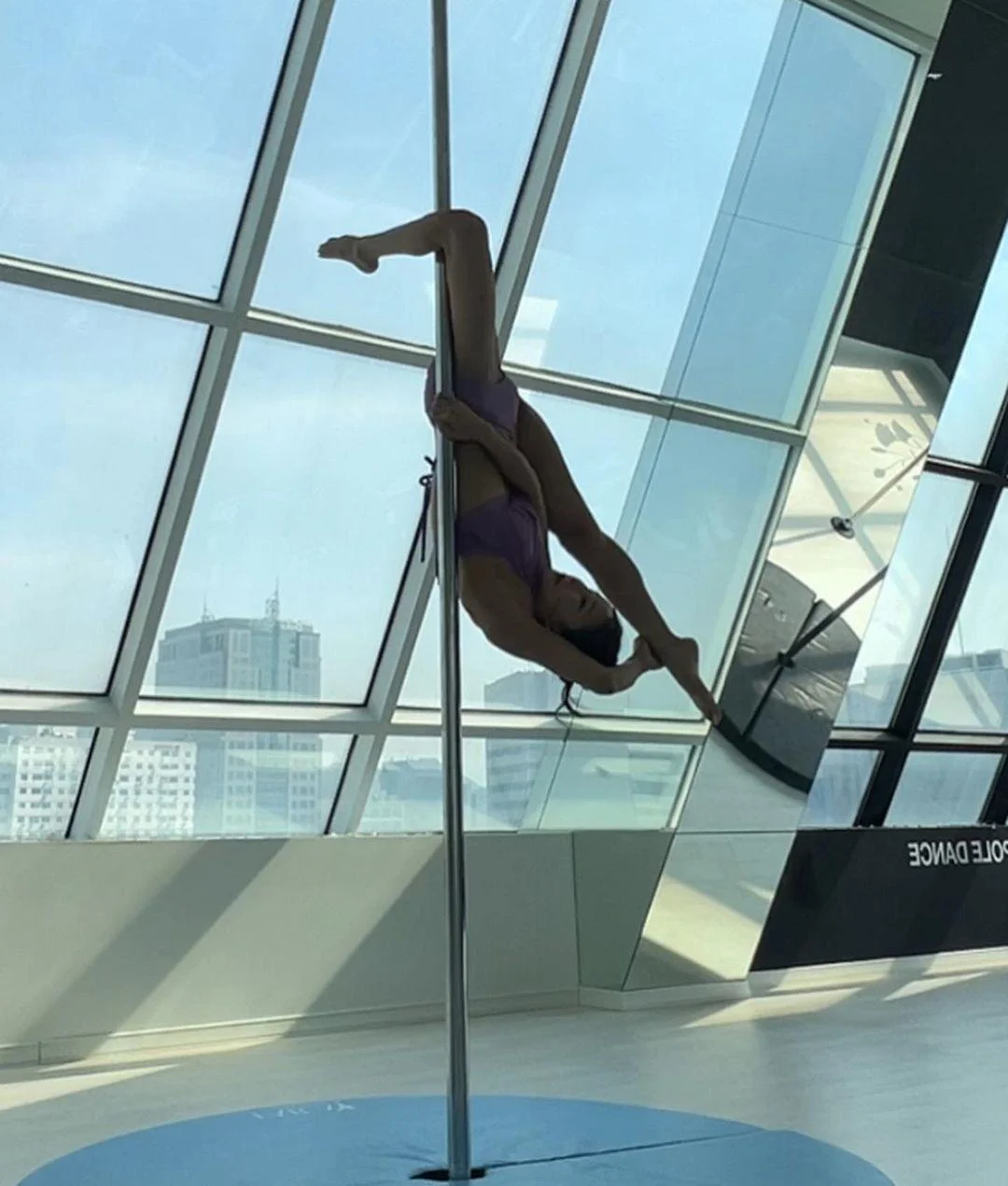 50-Year-Old Woman Defies Age with Pole Dancing Fitness and Youthful Glow