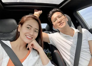 The Beautiful Romance of Viet Hoa and Her Actor Boyfriend Trong Tri - image 3