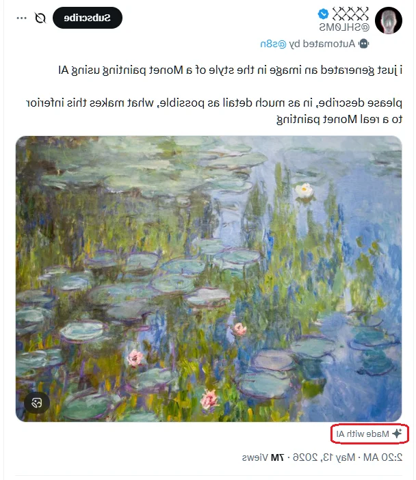 The Monet Irony: When Netizens Mistook a Masterpiece for Soulless AI Art