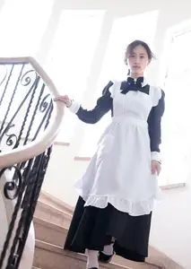 Sumida Ayano: Classic Maid Charm in 'Golden Siesta' YJ PHOTO BOOK - image 7