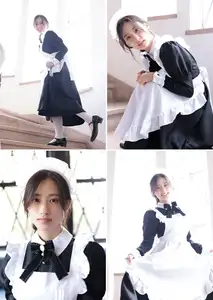 Sumida Ayano: Classic Maid Charm in 'Golden Siesta' YJ PHOTO BOOK - image 6