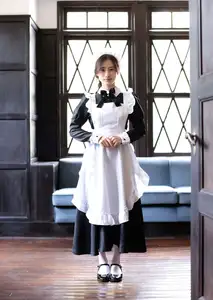 Sumida Ayano: Classic Maid Charm in 'Golden Siesta' YJ PHOTO BOOK - image 11