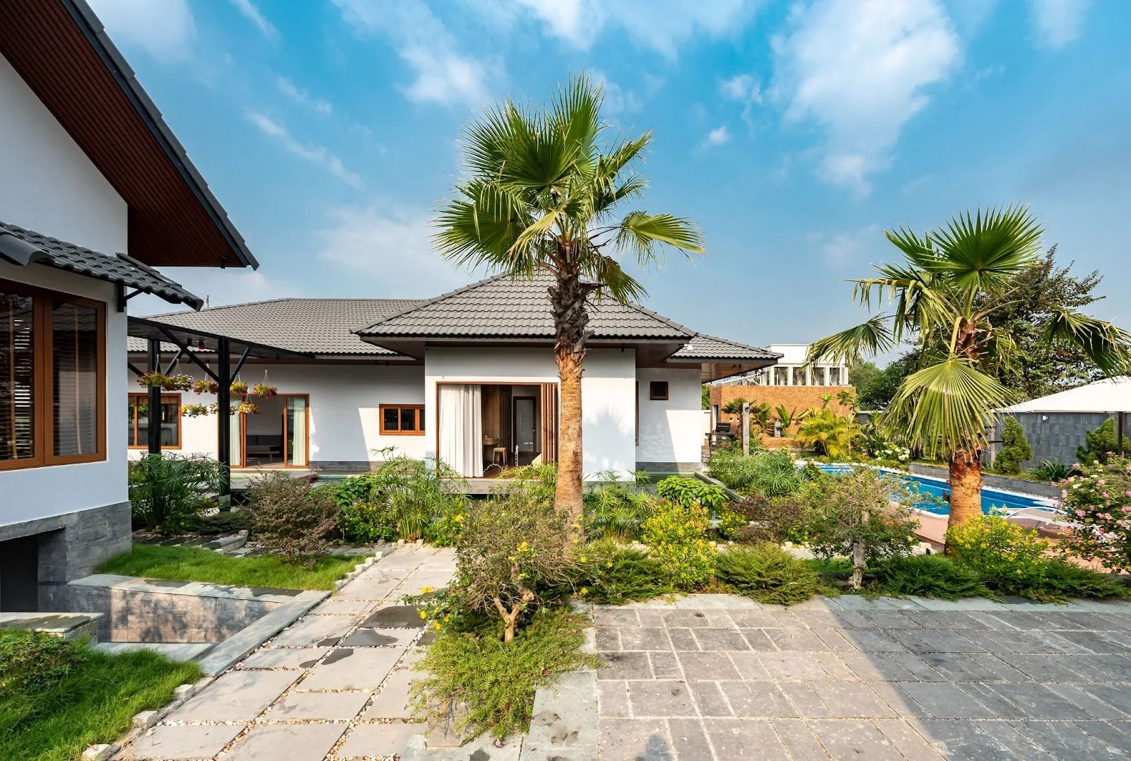 Tây Ninh Garden House: Everyday Resort Living for a Family of Four