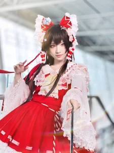 Ethereal Reimu Cosplay by Hua Qi Hana at Firefly Comic-Con Part01 - image 10