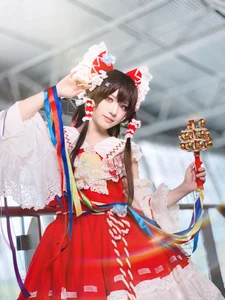Ethereal Reimu Cosplay by Hua Qi Hana at Firefly Comic-Con Part01 - image 19