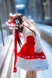 Ethereal Reimu Cosplay by Hua Qi Hana at Firefly Comic-Con Part01 - image 20