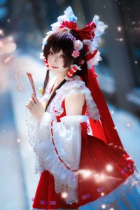 Ethereal Reimu Cosplay by Hua Qi Hana at Firefly Comic-Con Part01 - image 35
