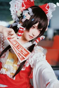 Ethereal Reimu Cosplay by Hua Qi Hana at Firefly Comic-Con Part01 - image 33